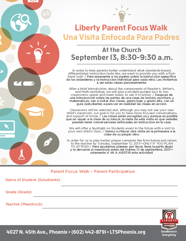 Focus Walk Lets Students Guide Parents Through Classes