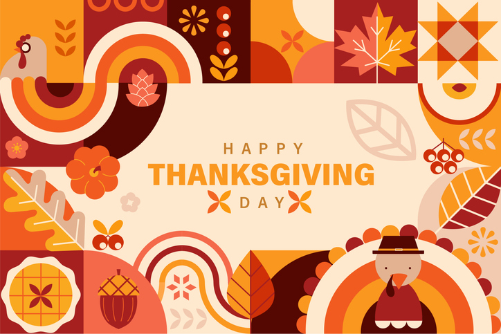 Happy Thanksgiving Day banner